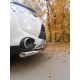 Защита передняя двойная 60-42 мм c доп. накладками ОбвесМаг для Suzuki Jimny 2012-2018