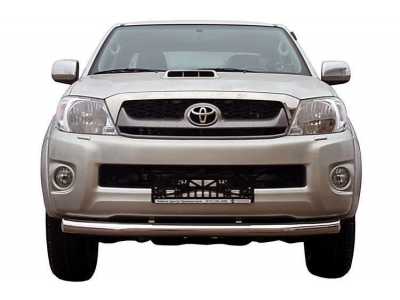 Защита переднего бампера 76 мм ОбвесМаг для Toyota Hilux 2005-2015