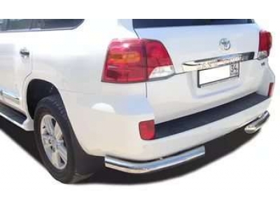 Защита задняя уголки 76 мм для Toyota Land Cruiser 200 № OM-TYLC20007-22
