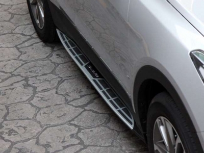 Пороги алюминиевые Mobis Style для Hyundai Santa Fe № CNT13-13XSD-005A