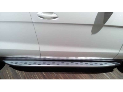 Пороги алюминиевые c подсветкой для Mercedes-Benz GLE № CNT02-GLE-005A