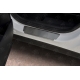 Накладки на пороги RUSSTAL шлифованные для Hyundai Santa Fe 2021-2022