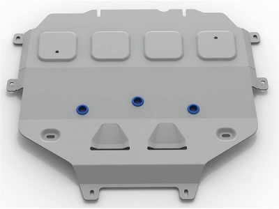 Защита КПП Rival алюминий 4 мм с крепежом для Volkswagen Touareg № 333.5871.1