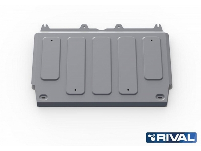 Защита картера и КПП Rival алюминий 4 мм с крепежом для Toyota Corolla 2013-2018