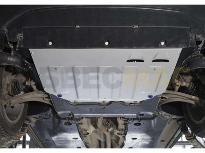 Защита картера и КПП Rival для 1,4/2,0/2,0D алюминий 4 мм для Volkswagen Tiguan/Skoda Kodiaq 2016-2021
