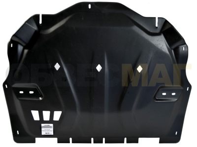 Защита картера и КПП АБС-Дизайн композит 6 мм Audi A1 № 02.08k