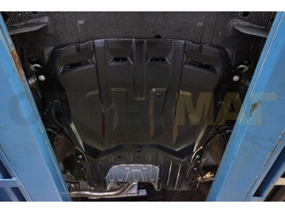 Защита картера и КПП АБС-Дизайн композит 6 мм для хетчбека 5 дверей для Honda Civic № 09.11k