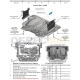 Защита картера и КПП АБС-Дизайн композит 6 мм для Kia Soul 2014-2021