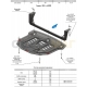 Защита картера и КПП АБС-Дизайн композит 8 мм для Kia Sorento Prime 2015-2021