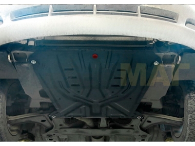 Защита картера и КПП Автоброня для 1,4/1,6/1,8 сталь 2 мм для Chevrolet Lacetti 2005-2013