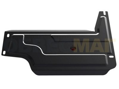 Защита РК Автоброня для 1,7 сталь 2 мм на Chevrolet Niva № 111.01011.3