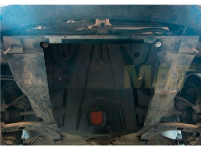 Защита картера и КПП Автоброня сталь 2 мм для Daewoo Nexia 2008-2016