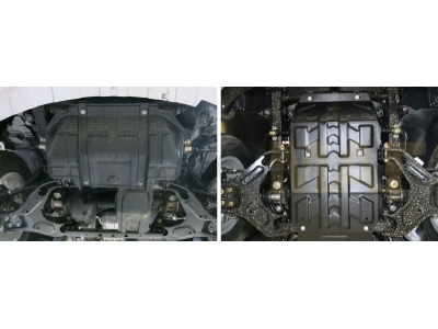 Защита картера Автоброня для 2,0/2,0D/2,4 сталь 2 мм для Great Wall Hover H5 2011-2015
