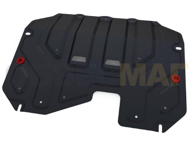 Защита картера и КПП Автоброня увеличенная сталь 2 мм на Hyundai ix35/Kia Sportage № 111.02323.2