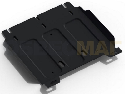 Защита КПП Автоброня сталь 2 мм часть 2 для Hyundai H1 Starex № 111.02336.1