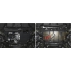 Защита картера и КПП Автоброня для 2,0 сталь 2 мм для Lexus NX-200 2014-2021