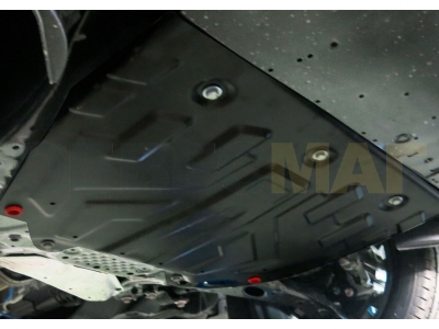 Защита картера и КПП Автоброня для 1,6/2,0/2,5 сталь 2 мм увеличенная для Mazda CX-5/Mazda 3/6 Mazda 3/6/CX-5/CX-9