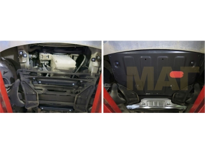Защита картера Автоброня для 2,1D сталь 2 мм для Mercedes-Benz Sprinter Classic 2013-2018
