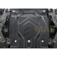 Защита картера Автоброня для 2,4D/2,4D H.P./3,0 сталь 2 мм для Mitsubishi L200/Pajero Sport/Fiat Fullback 2015-2020
