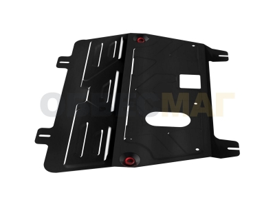 Защита картера и КПП Автоброня для 1,6/2,0/2,5 сталь 2 мм для Nissan Qashqai/Renault Koleos 2007-2016