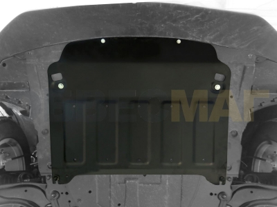 Защита картера и КПП Автоброня для 1,2/1,6D/2,0 сталь 2 мм для Nissan Qashqai 2014-2015