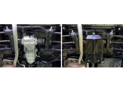 Защита редуктора Автоброня для 1,6/2,0/1,5dCi сталь 2 мм для Nissan Terrano/Renault Duster/Kaptur 2011-2021