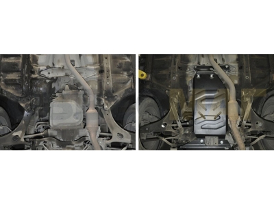 Защита КПП Автоброня для АКПП сталь 2 мм для Subaru XV 2011-2017