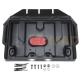 Защита картера Автоброня для 2,7/3,0TD/4,0/4,6/2,8TD часть 2 сталь 2 мм для Toyota Land Cruiser Prado 150/Lexus GX460 2009-2019