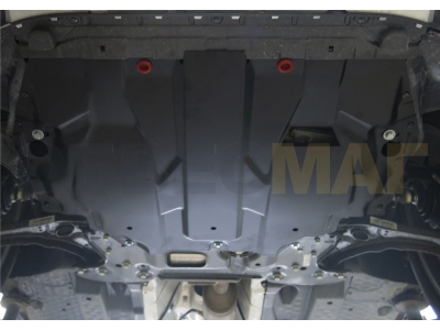 Защита картера и КПП Автоброня для 1,6 сталь 2 мм для Volkswagen Caddy 2015-2021
