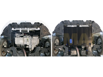 Защита картера и КПП Rival для 1,6 сталь 2 мм для Chery Arrizo 7 2014-2021