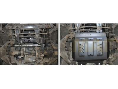 Защита картера Автоброня для 2,0T сталь 2 мм для Haval H9 2015-2021