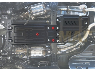 Защита КПП Автоброня для 4,5D/4,6/4,7/5,7 сталь 2 мм для Toyota Land Cruiser 200/Lexus LX-570/450d 2007-2021