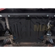 Защита картера и КПП Rival для 1,3/1,4/1,6 сталь 2 мм для Ford Fusion/Fiesta 2001-2012