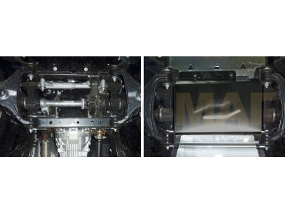 Защита картера Rival для 2,2D сталь 2 мм для Ford Ranger 2012-2015