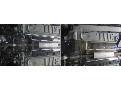 Защита трубок кондиционера Rival для 3,5 сталь 2 мм для Ford Explorer 2015-2017