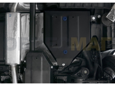 Защита топливного бака Rival для 1,6T/2,0/2,0D сталь 2 мм для Hyundai Tucson/Kia Sportage 2015-2021
