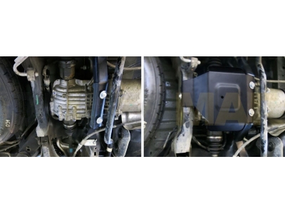 Защита редуктора Rival для 3,5 сталь 2 мм для Nissan Pathfinder/Murano/Infiniti QX60 2014-2021
