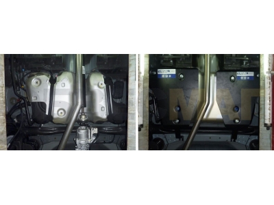 Защита топливного бака Rival для 1,8 сталь 2 мм для Opel Mokka 2012-2016
