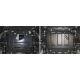Защита картера Rival для 2,0 и 2,8D cталь 2 мм на 4х4 для Foton Sauvana/Tunland 2015-2021