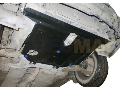 Защита картера и КПП Rival для 1,4/1,5/1,6 сталь 2 мм для BYD F3/Toyota Corolla 2002-2013