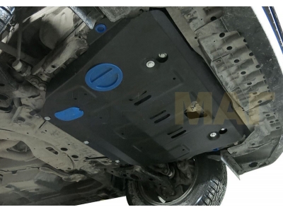Защита картера и КПП Rival для 3,5 сталь 2 мм для Toyota Alphard 2008-2021