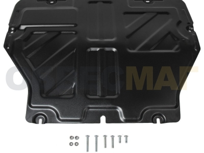 Защита картера и КПП Rival сталь 2 мм для Volkswagen Caravelle/Multivan/Transporter T5/6 № 111.5806.2