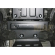 Защита КПП Rival для 2,0D сталь 2 мм для Volkswagen Amarok 2016-2021