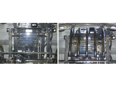 Защита рулевых тяг из трубы Автоброня сталь 2,5 мм для УАЗ 2206/3962 1965-2021