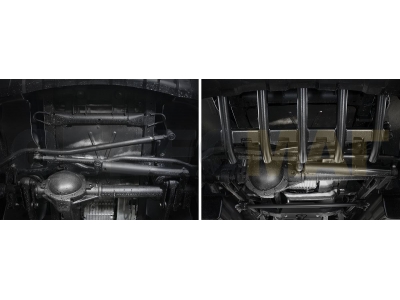 Защита рулевых тяг из трубы Rival сталь 3 мм для УАЗ Патриот 2015-2021