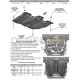 Защита картера и КПП АБС-Дизайн композит 8 мм для Toyota Venza 2012-2017