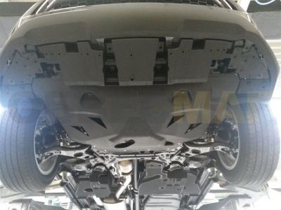 Защита картера и КПП АБС-Дизайн композит 6 мм для Lexus NX 2014-2021