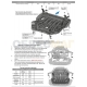 Защита картера и КПП АБС-Дизайн композит 6 мм для Volvo V40 Cross Country 2012-2021