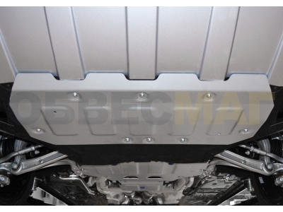 Защита картера для Bentley Bentayga алюминий 4 мм № 333.0401.1