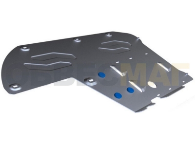 Защита КПП и РК Rival алюминий 4 мм на 4х4 для BMW 5/5 GT № 333.0514.3